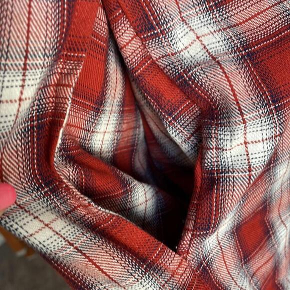NWT plaid shirt dress - Picture 5 of 8